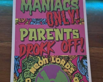 Neon Lords of the Toxic Wasteland Door Hangerz