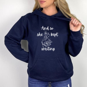 Schrijver Hoodie, Cadeau Ideeën voor Schrijvers, Auteur Hoodie, Schrijver Gift