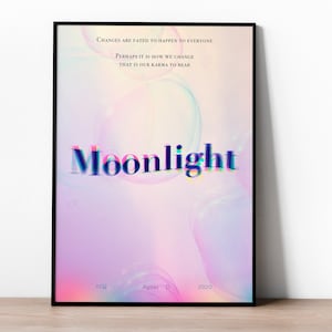 Luz de luna - Agust D BTS Suga (Imprimir)