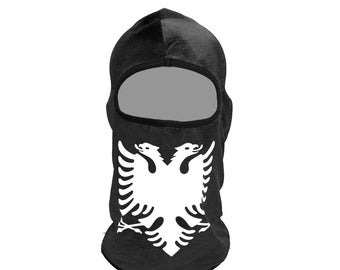 black Albanian mask Balaclava Face Mask Protection Ski Sun Hood Masks for Men Women