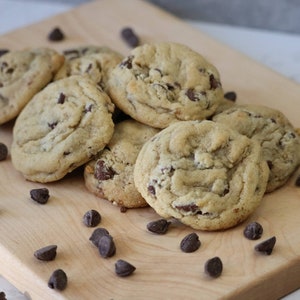 homemade chocolate chip cookies