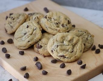 homemade chocolate chip cookies
