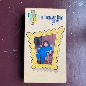 The Roseanne Barr Show VHS (1987, HBO Video) - HBO Comedy Special