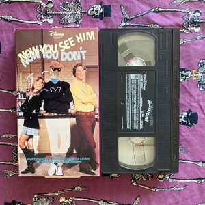 Now You See Him, Now You Don't VHS (walt Disney Home Video, 1988