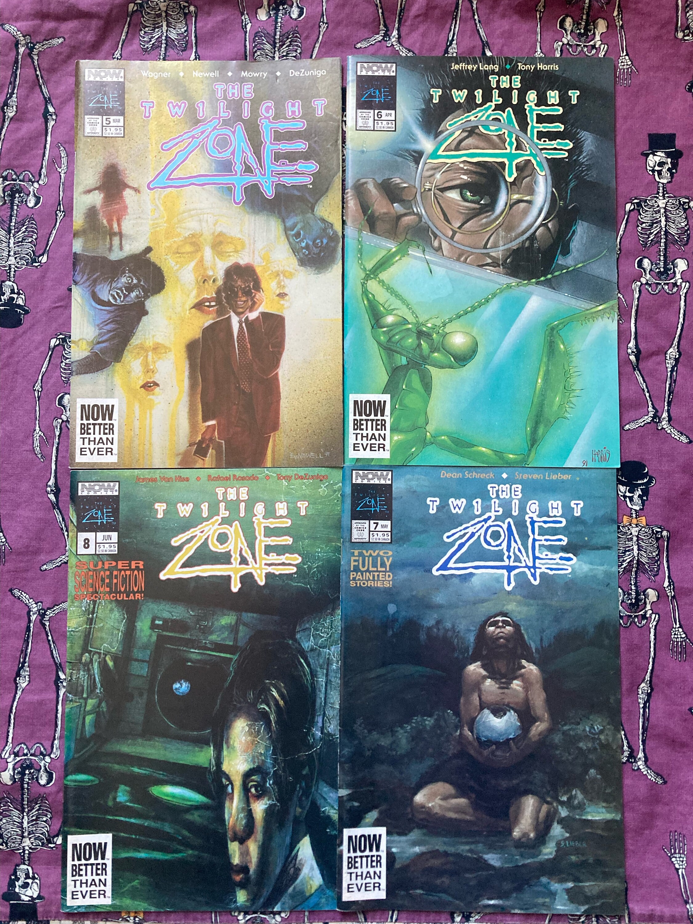 The Twilight Zone Comics, 1991-1992 Issues 0-1, 3-8, 11 NOW Comics ...