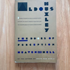 The Doors of Perception/Heaven & Hell by Aldous Huxley (RARE 1990s Paperback Edition) - Philosophy/Non-Fiction/Psychedelics/Essays