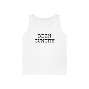 Cowboy Carter Inspired Been Cuntry Unisex Heavy Cotton Tank Top, Summer Wear, Music Festival Outfit, Casual Tank