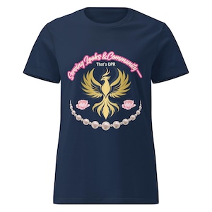 Delta Psi Rho Sorority Shirt - Benutzerdefiniertes Kapitel T-Shirt | Phoenix Design | Ärmeldetail | Optional Rückseite Name & Nummer | DPR Königliche Bekleidung