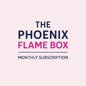 Die Phönix Flamme Box | Monatliches Delta Psi Rho Abonnement von WG Spot Creations | Sorority Apparel + Geschenke | DPR-zertifizierter Hersteller