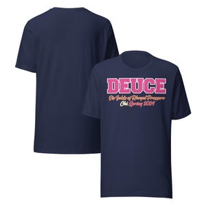 Delta Psi Rho Custom Sorority Line Number T-Shirt - &quot;ACE&quot;, &quot;&quot;DEUCE&quot;&quot; oder jede Zeilenposition | Kurz oder Langarm | Griechische Überfahrt Geschenk