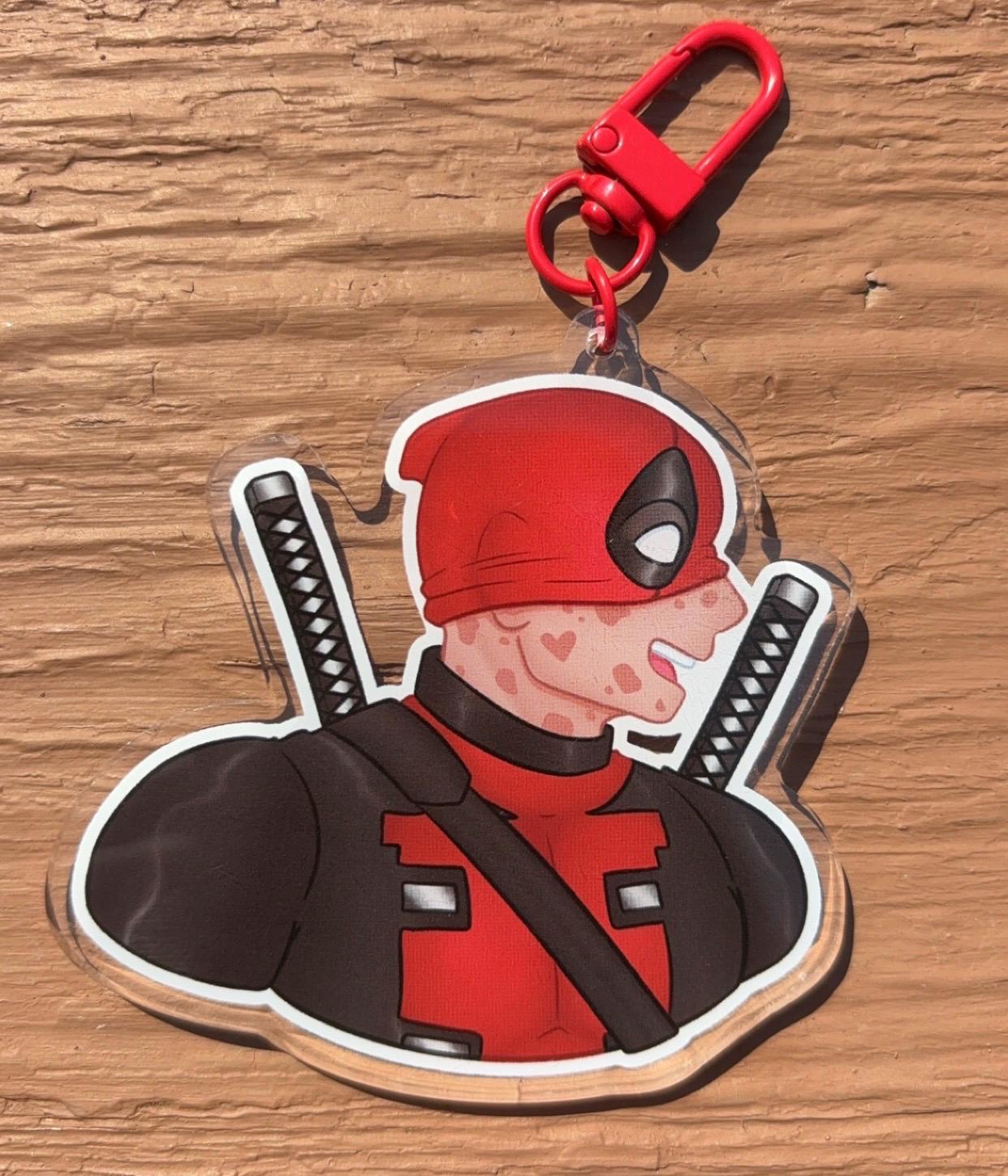 Deadpool and Wolverine Acrylic Keychains Etsy