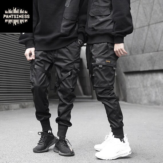 Techwear Cyberpunk Pants Urban Streetwear Goth Bottoms Cargo - Etsy