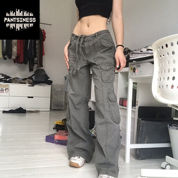 Y2k Cargo Pants Etsy