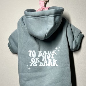 Personalized Dog Hoodie - Custom Big Dog Sweater - Custom Name Dog Clothing - Gift for Dog Lover - Vinyl - Teal Cute Dog Top - Large Dog
