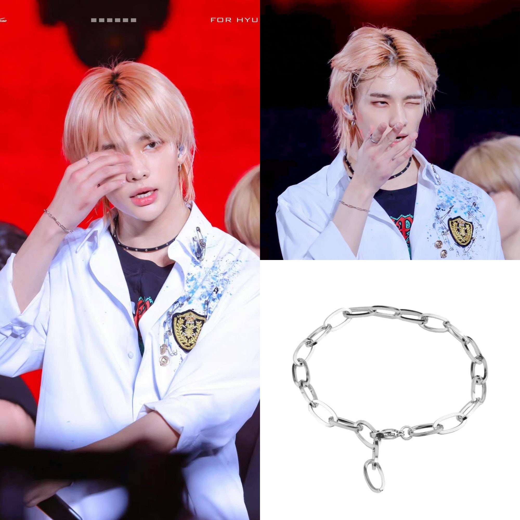 【超歓迎】 Kids Stray 1pc Chain BTS Chan, Bang Hyunjin, SKZ | Bracelet アイドル