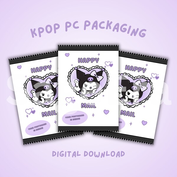 Photocard Packing Supplies Etsy UK