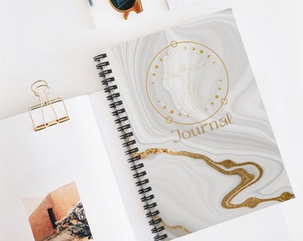 Inspirational Spiral Journal - Ruled Line