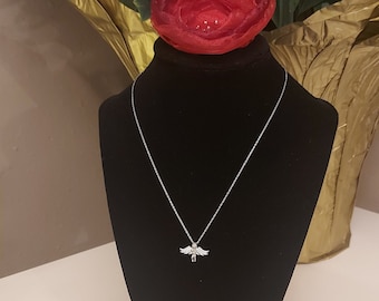 First Mothers Day Gift, Cherubim Necklace , Baby Angel Necklace  ,Silver Necklace , Cherub Necklace , Wings Necklace  , Angel Jewelry
