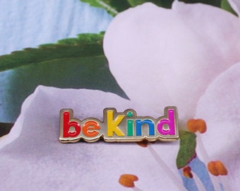 BeKind Enamel Pin