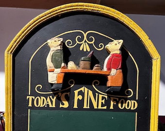 Vintage Chalkboard - At Your Service ;)
