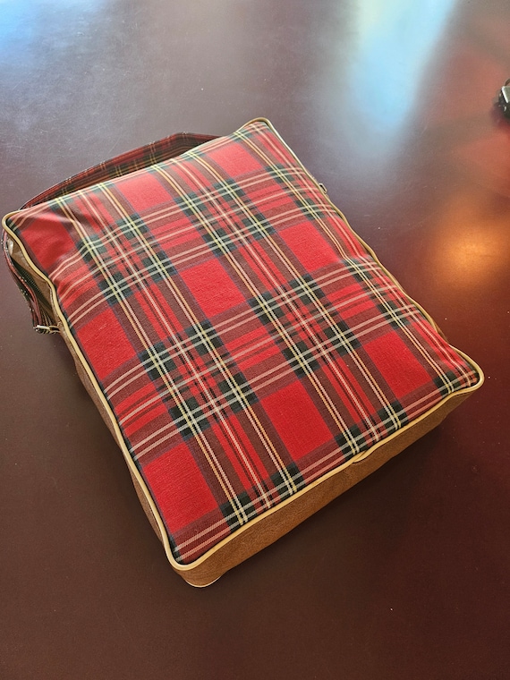 Fun 50s or 60s Stadium Blanket in Carrying Case That Doubles as a Seat.by Troy Robe USA Etsy Canada