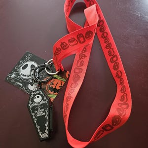 Laccetto da collo da collezione Nightmare Disney...da Disney Wirld Florida e davvero fantastico anche come ciondolo da borsetta!