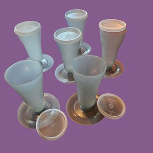 Jello, Pudding or Maybe a Special Cocktail Store and Serve Tupperware...gray color and perfect!