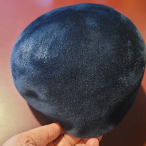 Super Chic Vintage Ladies Italian LUXURIOUS VELVET Hat by Borsalino Antica Casa.. completely wearable today;)