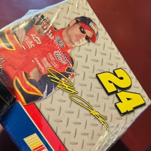 Bloc de notas vintage de Jeff Gordon