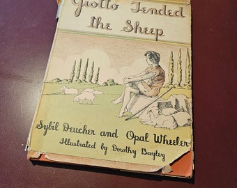 Giotto Tended the Sheep 1938...amazing artist story for children