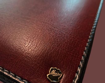 Bloc de dibujo Henzo de piel sintética vintage de alta gama... ¡nunca usado y esperándote!