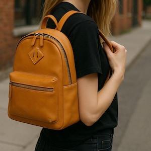 Modello fai da te per zaino scolastico in pelle: borsa a tracolla (modello PDF formato A3)