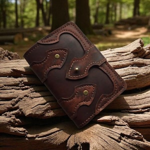 Modello fai da te per portafoglio in pelle: design brutale (PDF)