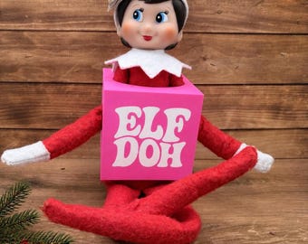 Elf On Shelf Prop, Pink 3D Printed ELF DOH Costume Box