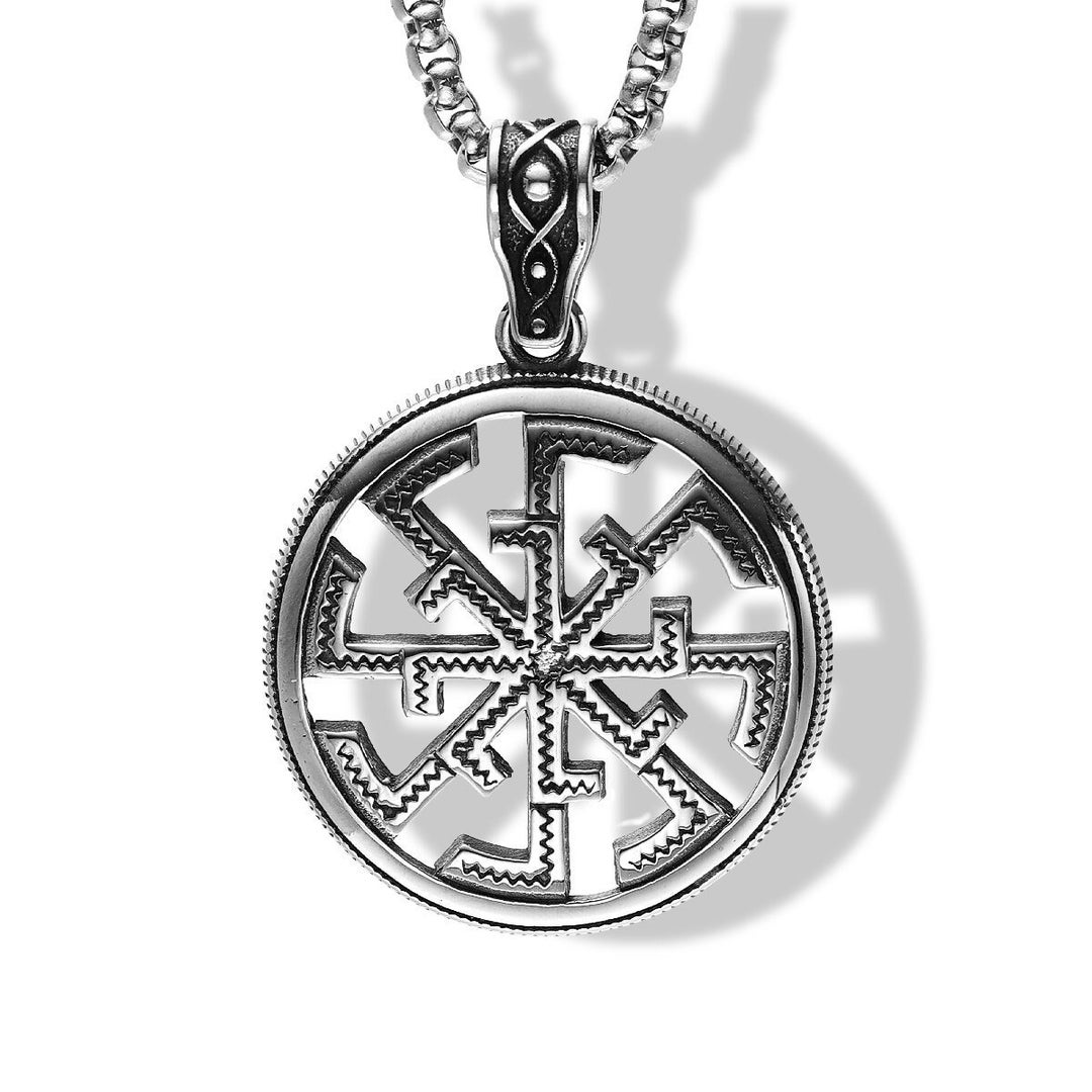 Viking Symbols Pendant, Viking Pirate Odin Runes Necklace,long Necklace ...
