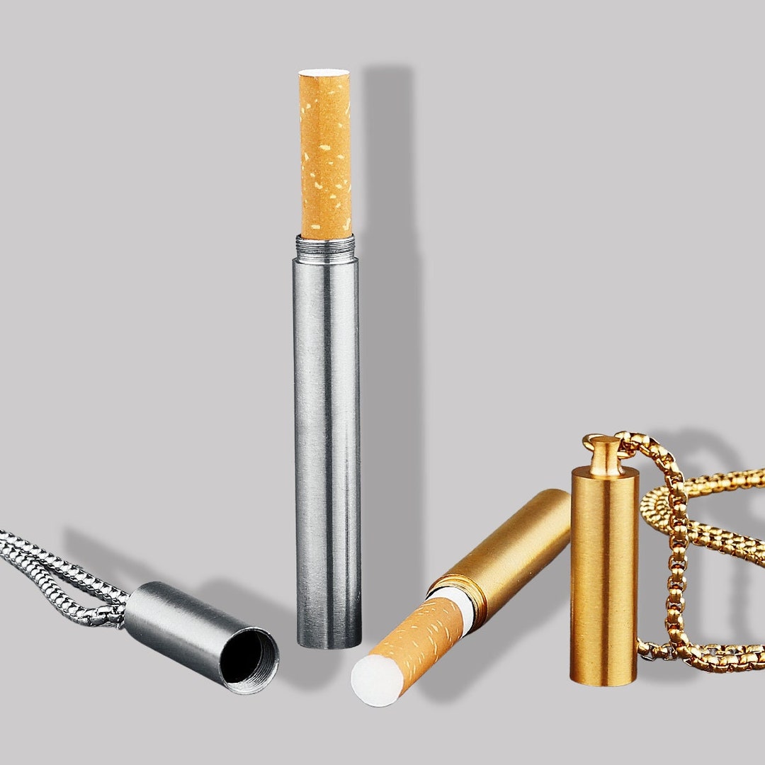 One Last Cigarette Necklaces 316L Stainless Steel Stainless Etsy