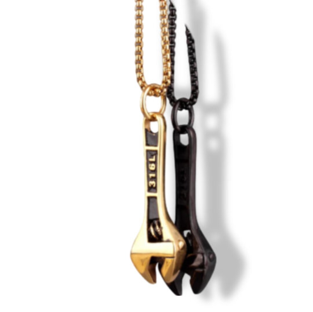 Chaîne Porte-clés / Ceinture Punk En Argent 925 - Linsion - Longueur Réglable 14-36"