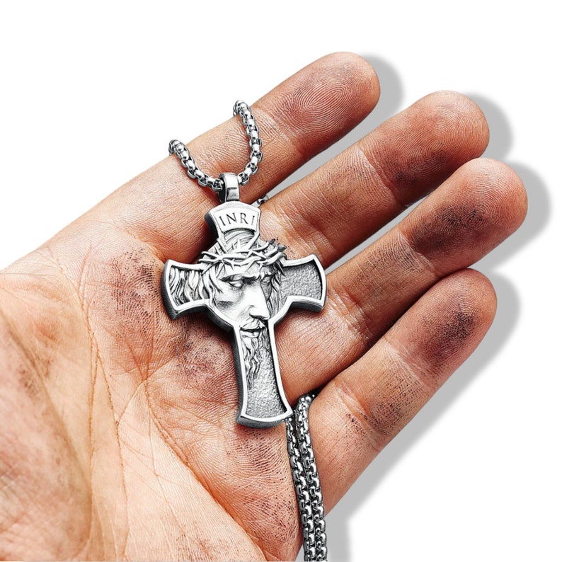 Jesus Cross Necklace , Religion Cross Necklaces , Cross Variety Pendant