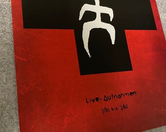 Einstürzende Neubauten - Live Aufnahmen / Stahl Musik - 11x17