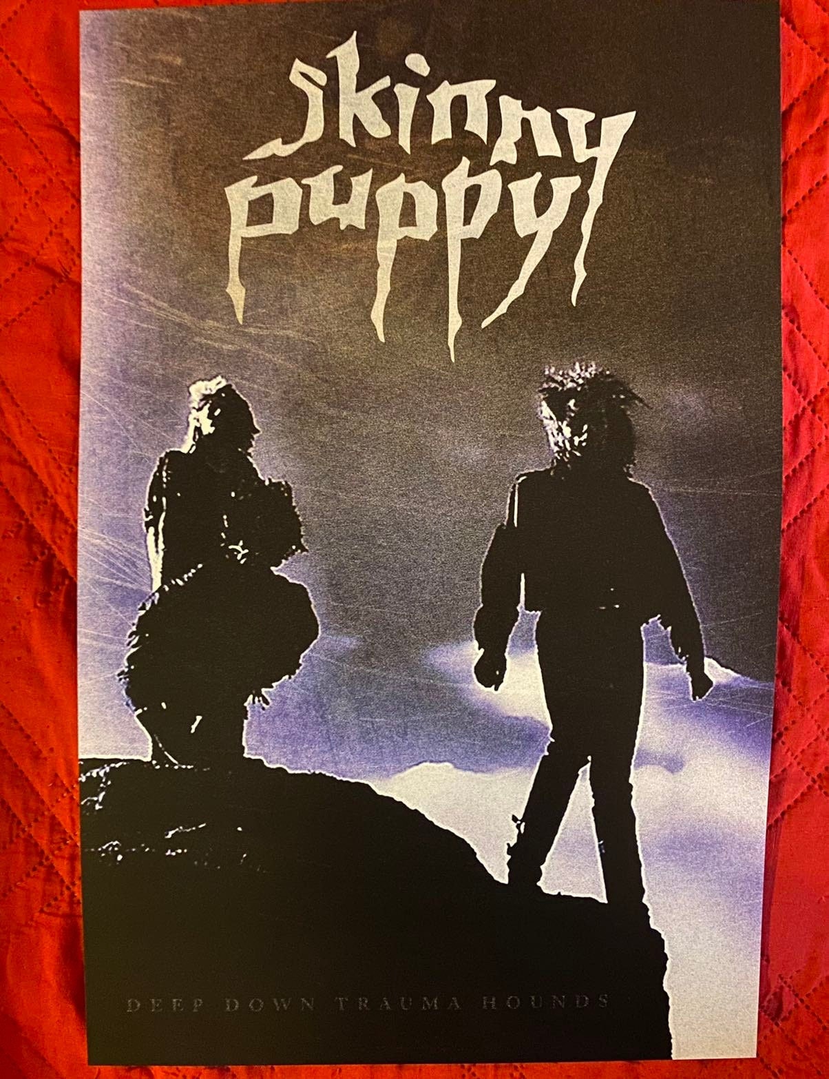 Skinny Puppy Deep Down Trauma Hounds 11x17 Poster Print Etsy