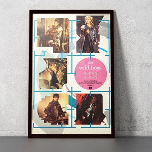 Duran Duran the Wild Boys 11x17 Poster Print - Etsy