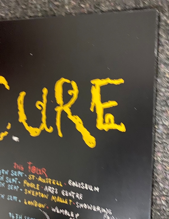 ザ・キュアー THE HEAD TOUR パンフレット   THE CURE ザ・キュアー THE HEAD TOUR パンフレット THE CURE