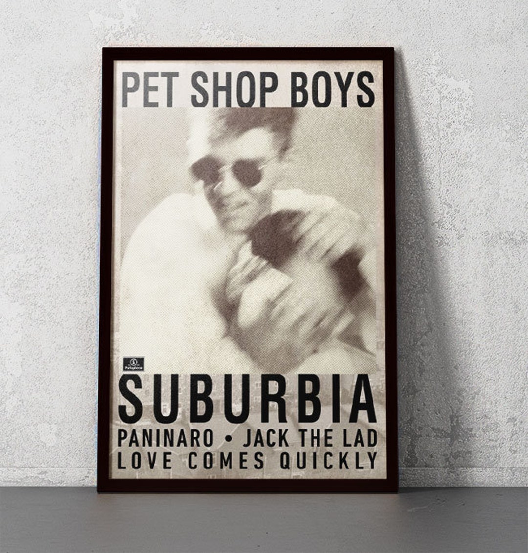 Pet Shop Boys - Suburbia / Paninaro - 11x17 Poster Print - Etsy