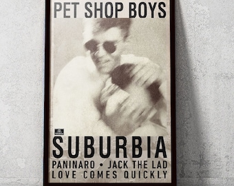 Pet Shop Boys - Suburbia / Paninaro - 11x17 Poster Print