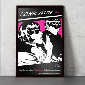 Sonic Youth Poster - Etsy