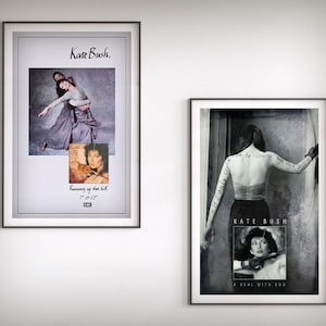 Kate Bush - Running Up That Hill / A Deal With God - 11x17 Poster Print