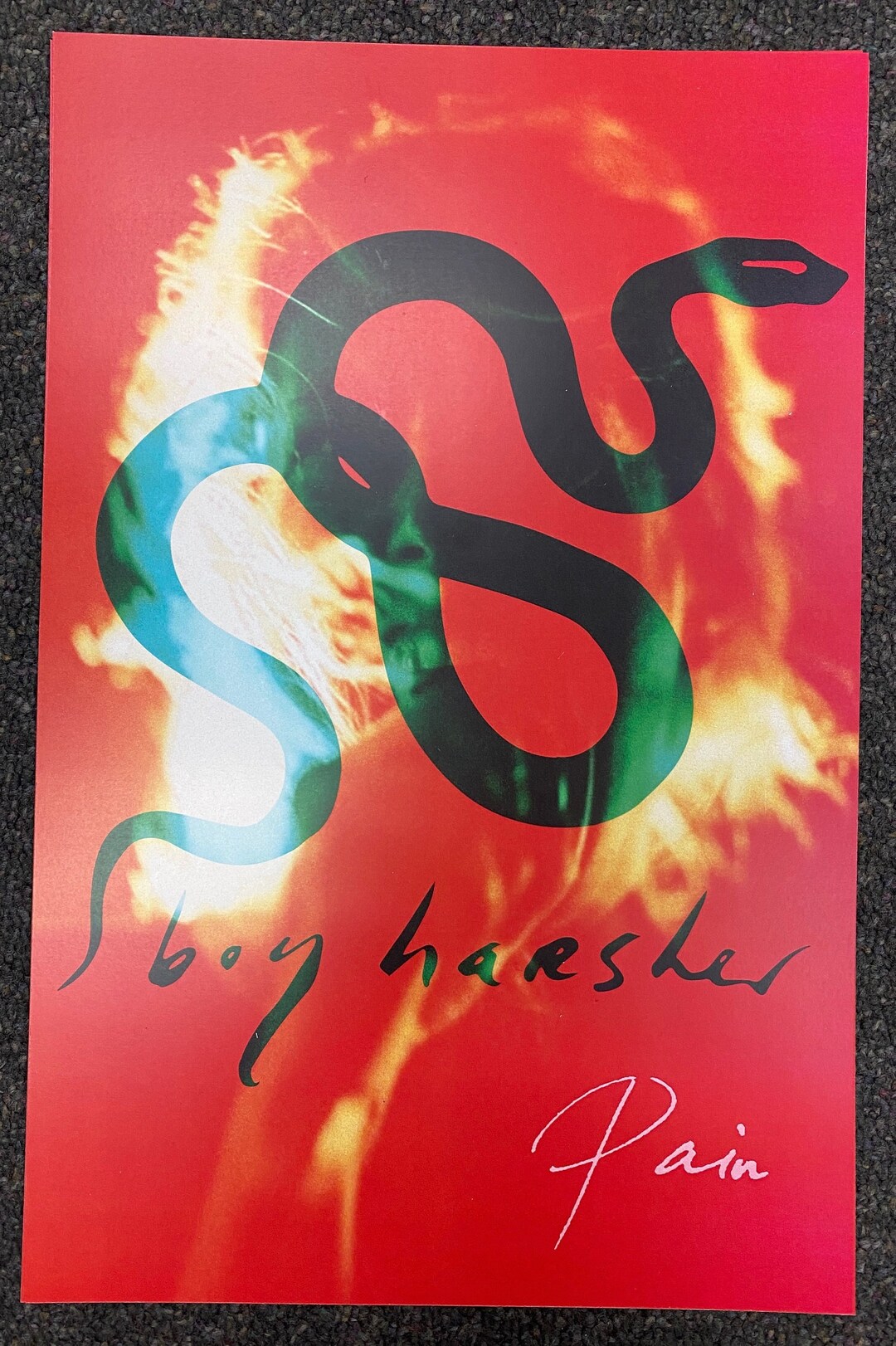 Boy Harsher Pain 11x17 Poster Print Etsy