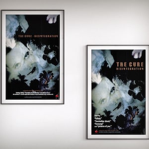 The Cure - Disintegration - 11x17 Poster Print