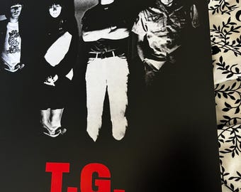 Throbbing Gristle - 11x17 Poster Print - Etsy