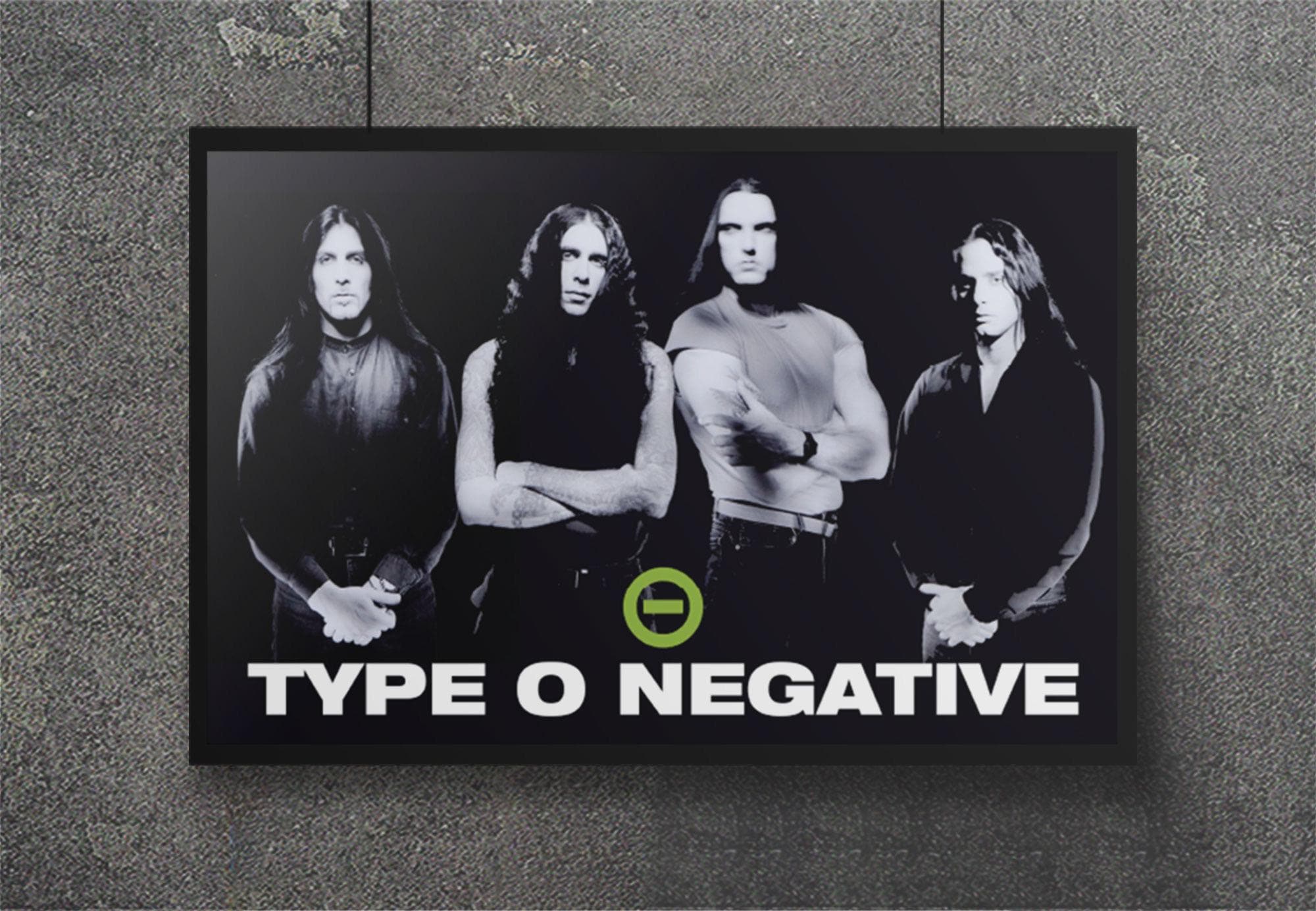 V ‘TYPE 非’＆V ‘TYPE 非’ POSTER SET Type O Negative - 11x17 Poster Print - Etsy
